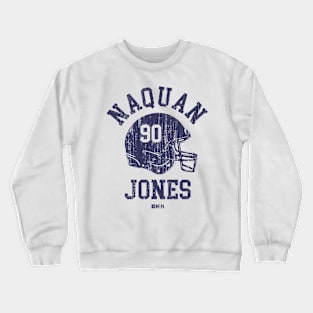 Naquan Jones Tennessee Helmet Font Crewneck Sweatshirt